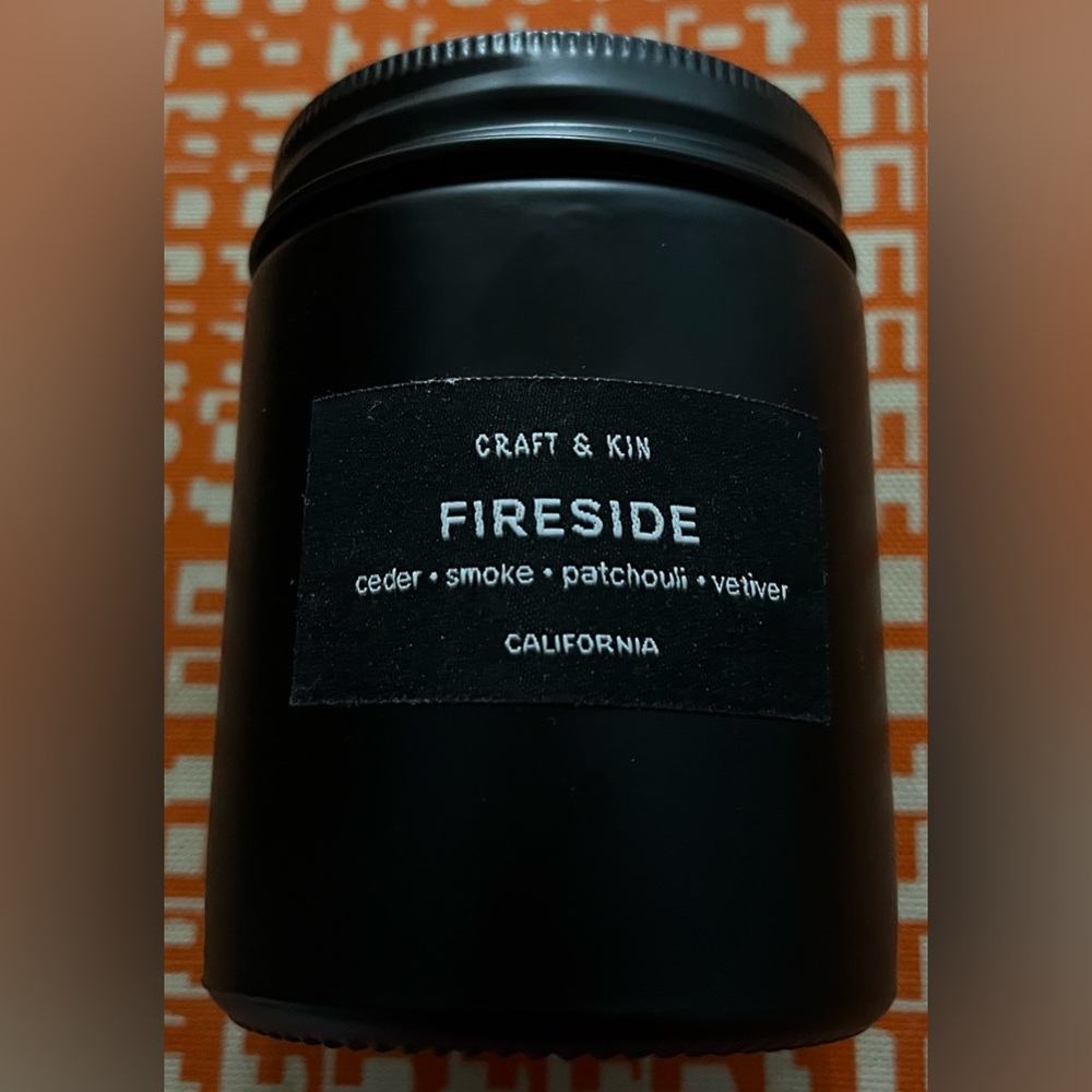 Craft & Kin Black Candle